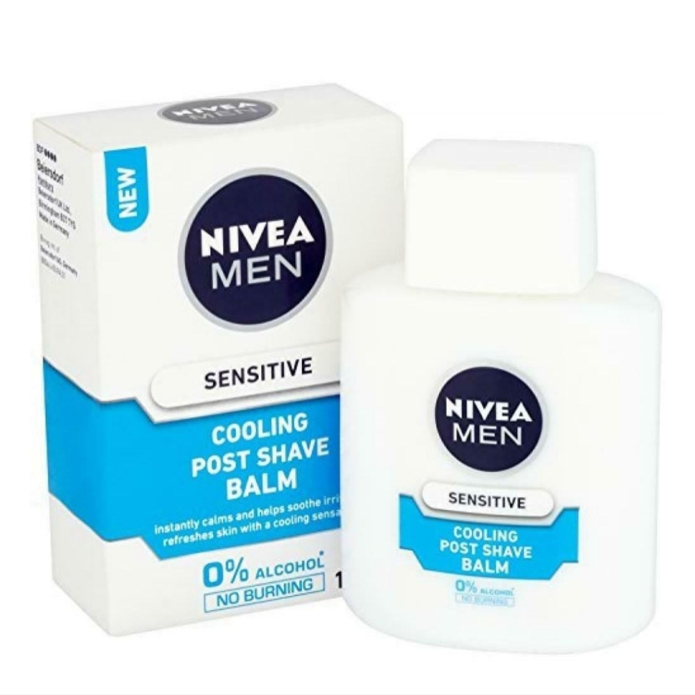 Nivea For Men Sensitive Cooling Post Shave Balm - 3.3 oz